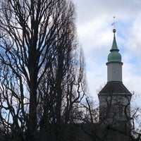 Photo taken at Dorfkirche Mariendorf by Cornell P. on 4/2/2021