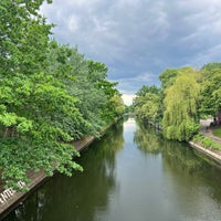 Photo taken at Alte Eisenbahnbrücke (Görlitzer Brücke) by Cornell P. on 5/24/2022