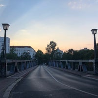 Photo taken at Langenscheidtbrücke by Cornell P. on 8/18/2023