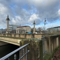 Photo taken at Charlottenburger Brücke by Cornell P. on 1/24/2024