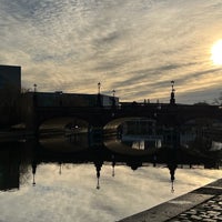 Photo taken at Moltkebrücke by Cornell P. on 1/22/2022