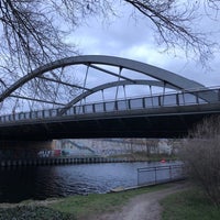Photo taken at Ernst-Keller-Brücke by Cornell P. on 4/2/2021