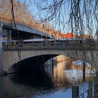Photo taken at Hallesche-Tor-Brücke by Cornell P. on 2/12/2019