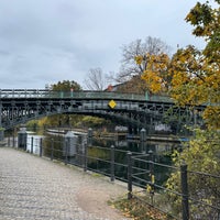 Photo taken at Rosa-Luxemburg-Steg by Cornell P. on 11/9/2023