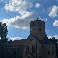 Photo taken at Friedenskirche Niederschönhausen by Cornell P. on 7/23/2022