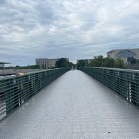 Photo taken at Gustav-Heinemann-Brücke by Cornell P. on 6/12/2022
