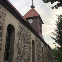 Photo taken at Dorfkirche Gatow by Cornell P. on 8/22/2021