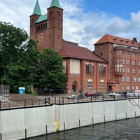 Photo taken at Erlöserkirche Moabit by Cornell P. on 6/16/2023