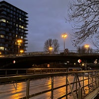 Photo taken at Hansabrücke by Cornell P. on 1/30/2022