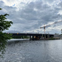 Photo taken at Salvador-Allende-Brücke by Cornell P. on 5/30/2022