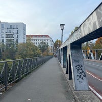 Photo taken at Langenscheidtbrücke by Cornell P. on 10/23/2022