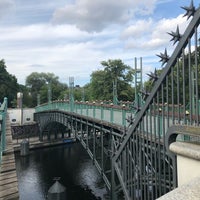 Photo taken at Lichtensteinbrücke by Cornell P. on 7/9/2018