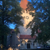 Photo taken at Dorfkirche Alt-Tegel by Cornell P. on 9/4/2018