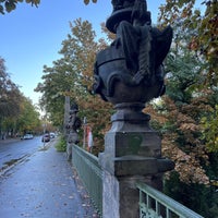 Photo taken at Bismarckbrücke by Cornell P. on 10/1/2022