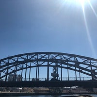 Photo taken at Schulenburgbrücke by Cornell P. on 7/24/2018