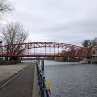 Photo taken at Tegeler Hafenbrücke by Cornell P. on 3/6/2021