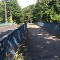 Photo taken at Stahnsdorfer Brücke by Cornell P. on 7/19/2016