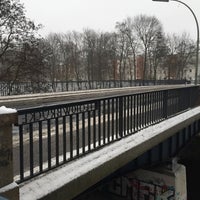 Photo taken at Techowbrücke by Cornell P. on 1/23/2016