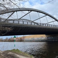 Photo taken at Ernst-Keller-Brücke by Cornell P. on 2/21/2022