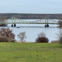 Photo taken at Glienicke Bridge by Cornell P. on 12/16/2023