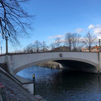 Photo taken at Treptower Brücke by Cornell P. on 2/12/2019