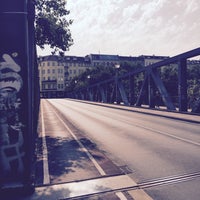 Photo taken at Langenscheidtbrücke by Cornell P. on 8/8/2015