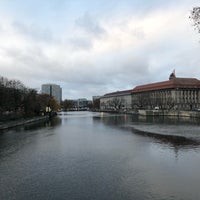 Photo taken at Jannowitzbrücke by Cornell P. on 12/24/2018