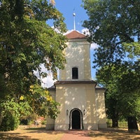 Photo taken at Dorfkirche Lübars by Cornell P. on 9/4/2018