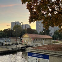 Photo taken at Schleuse Mühlendamm by Cornell P. on 10/9/2022