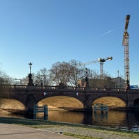 Photo taken at Moltkebrücke by Cornell P. on 1/9/2024
