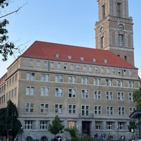 Photo taken at Rathaus Friedenau by Cornell P. on 7/29/2023