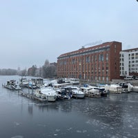 Photo taken at Altstadthafen by Cornell P. on 12/18/2022