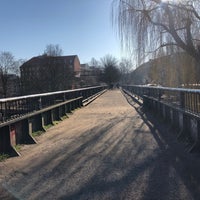 Photo taken at Alte Eisenbahnbrücke (Görlitzer Brücke) by Cornell P. on 3/10/2021