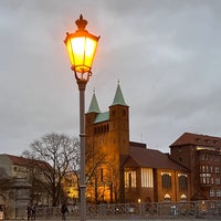 Photo taken at Erlöserkirche Moabit by Cornell P. on 1/30/2022