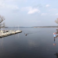 Photo taken at Großer Wannsee by Cornell P. on 3/25/2021