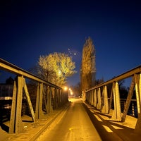 Photo taken at Kleine Eiswerderbrücke by Cornell P. on 3/20/2022