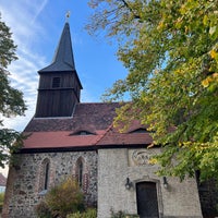 Photo taken at Dorfkirche Blankenfelde by Cornell P. on 10/13/2022