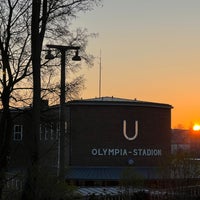 Photo taken at U Olympia-Stadion by Cornell P. on 3/20/2022