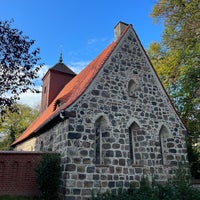 Photo taken at Dorfkirche Alt-Schmargendorf by Cornell P. on 10/25/2022