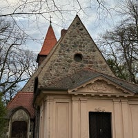 Photo taken at Dorfkirche Britz by Cornell P. on 3/29/2024