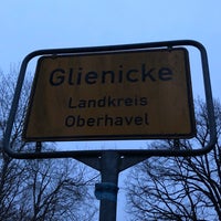 Photo taken at Glienicke/Nordbahn by Cornell P. on 1/9/2022