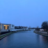 Photo taken at Moltkebrücke by Cornell P. on 1/21/2023