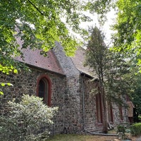 Photo taken at Dorfkirche Britz by Cornell P. on 7/22/2023