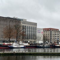 Photo taken at Historischer Hafen Berlin by Cornell P. on 12/23/2022