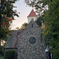 Photo taken at Dorfkirche Alt Rudow by Cornell P. on 10/2/2022