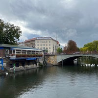 Photo taken at Kottbusser Brücke by Cornell P. on 9/27/2022