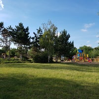 Photo taken at Branický park by Michal T. on 7/3/2017