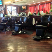 Photo taken at Blade Barbershop by Brian I. on 1/7/2013