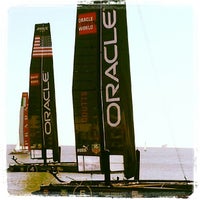 Photo taken at America&amp;#39;s Cup Team Bases at Piers 30-32 by Dan on 10/4/2012