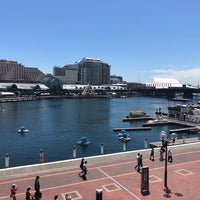 Photo taken at Darling Harbour by Fumi A. on 1/5/2018